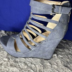Blue Jean wedges